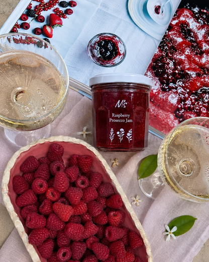 Raspberries & Prosecco Jam