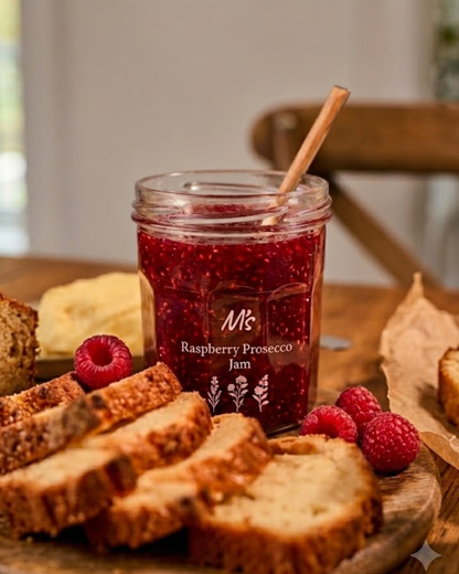 Raspberries & Prosecco Jam